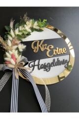 Kız Evine Hoşgeldiniz Kapı Süsü