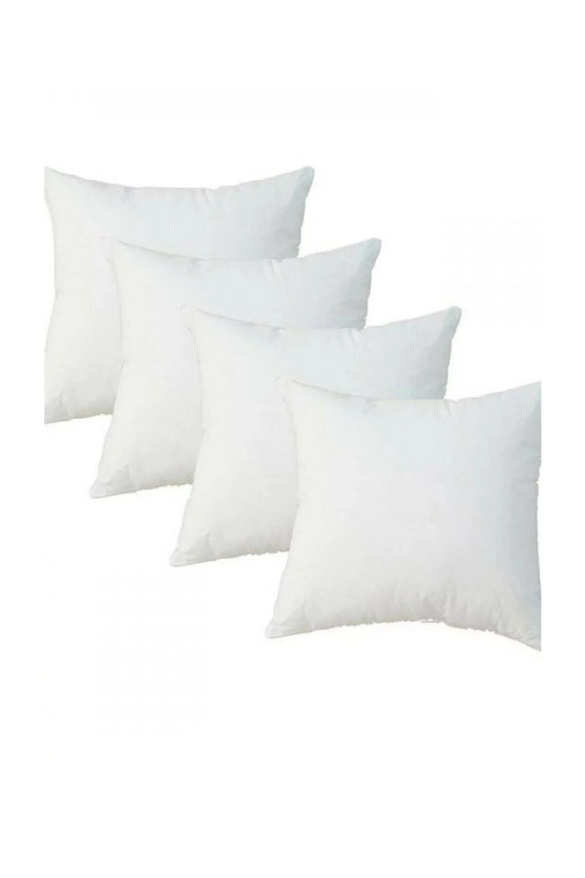 4 Adet Boncuk Silikonlu Kırlent Kılıfı Iç Yastığı 1. Kalite Boncuk Elyaf