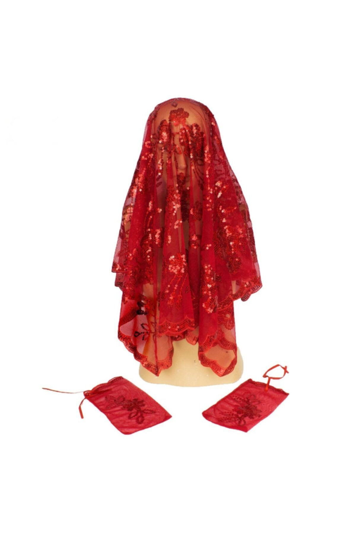 Kına Gecesi Gelin Yüz Örtüsü Allık,duvak, Gelin Duvağı