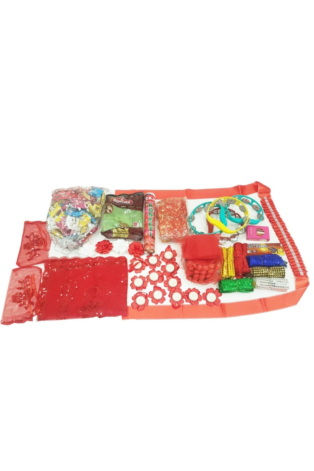 Kına Gecesi Kına Malzemeleri Kına Seti 399 Parça Kına Malzemeleri