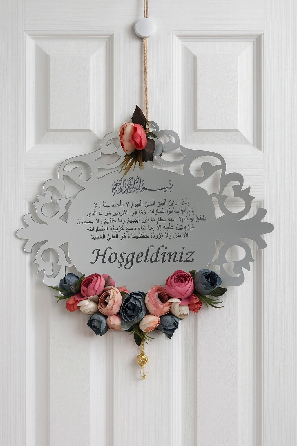 Pleksi Kapı Duvar Süsü Kapı Aksesuarı