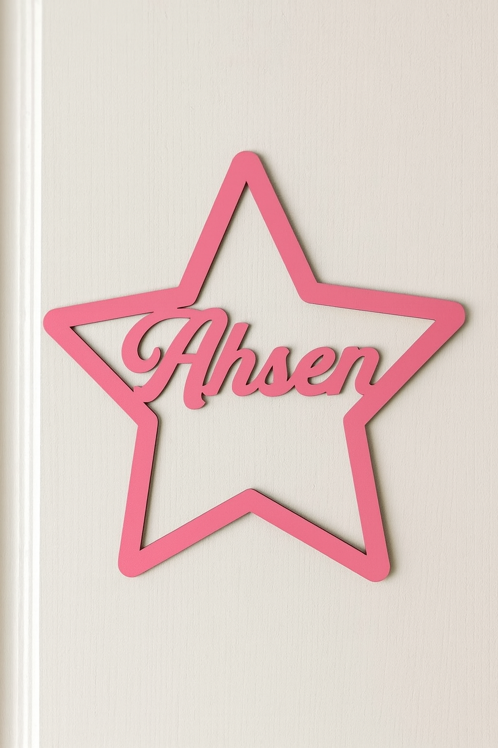 Kapı Süsü Isimli Yıldız Model Duvar Süsü