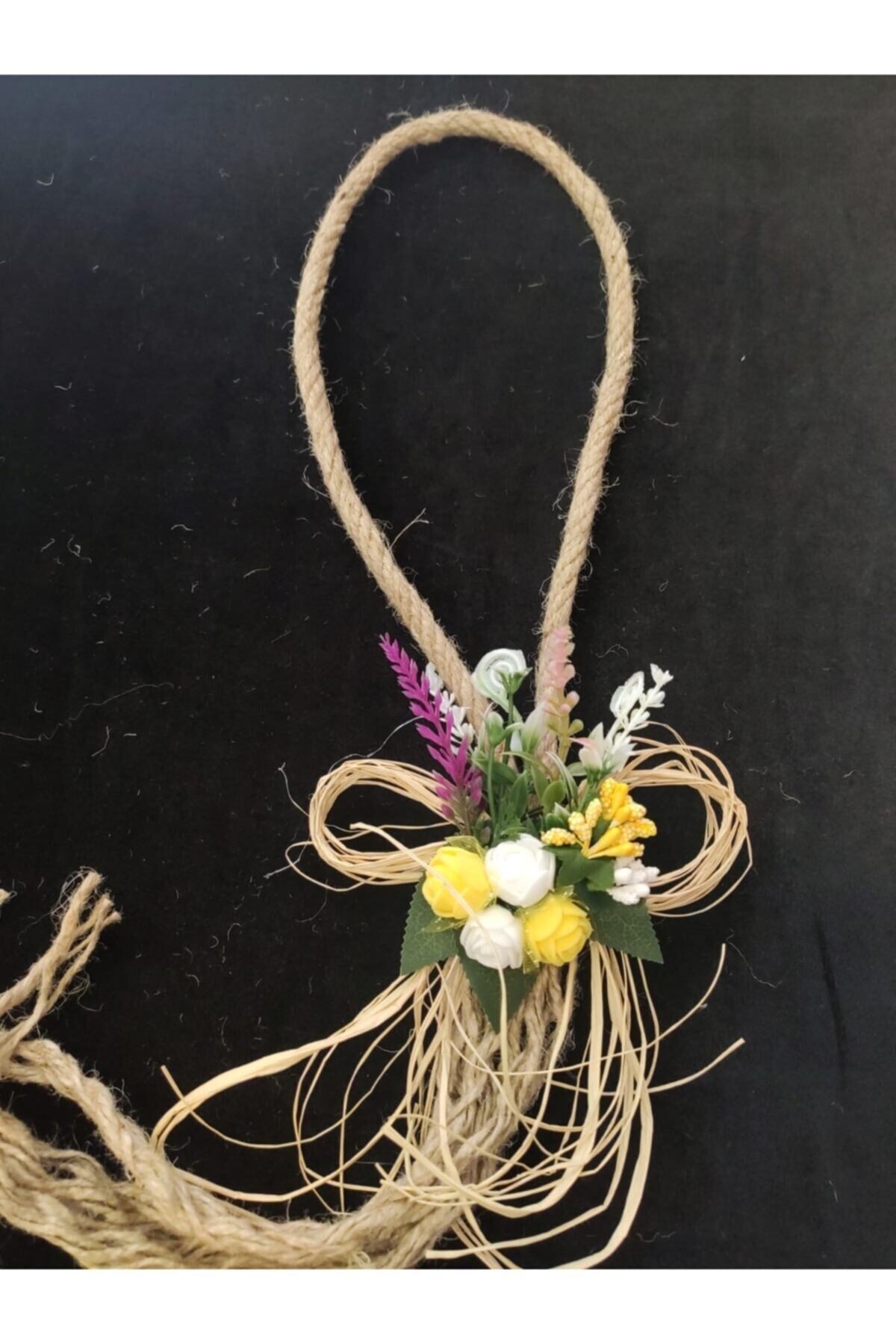 Düğün Gelin Arabası Süsü Güllü Konvoy Süsü 10'lu Sarı