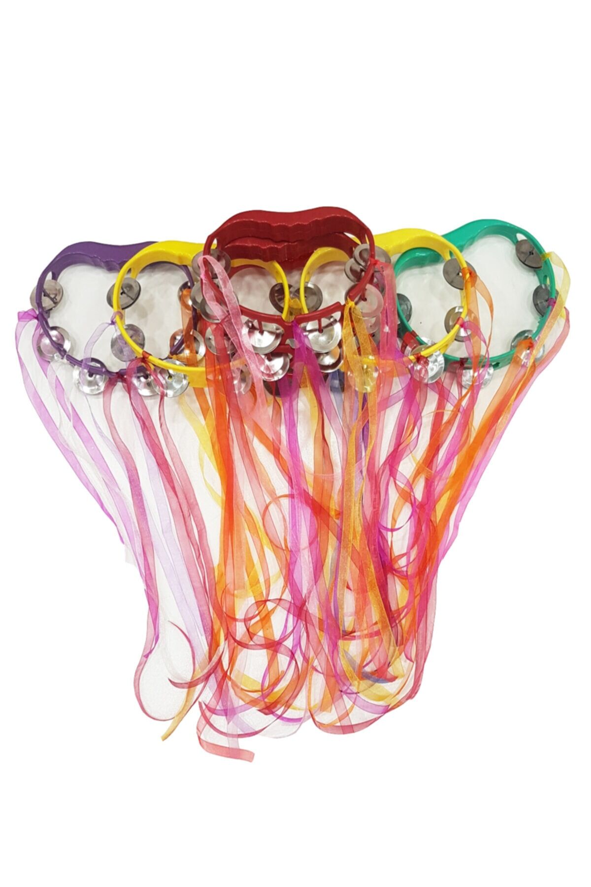 Tef Kına Gecesi Malzemesi Kurdaleli Tef(Birleşim Yeri Metaldir) 10 Adet Renkli