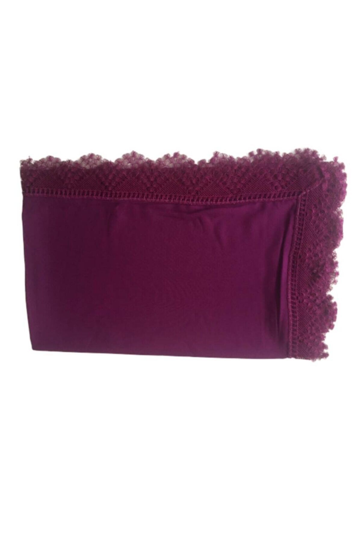 Kadın Mor İğne Oyalı Mevlüt Örtüsü 70x140 cm