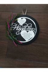 Gümüş Aynalı Pleksi Kapı Süsü