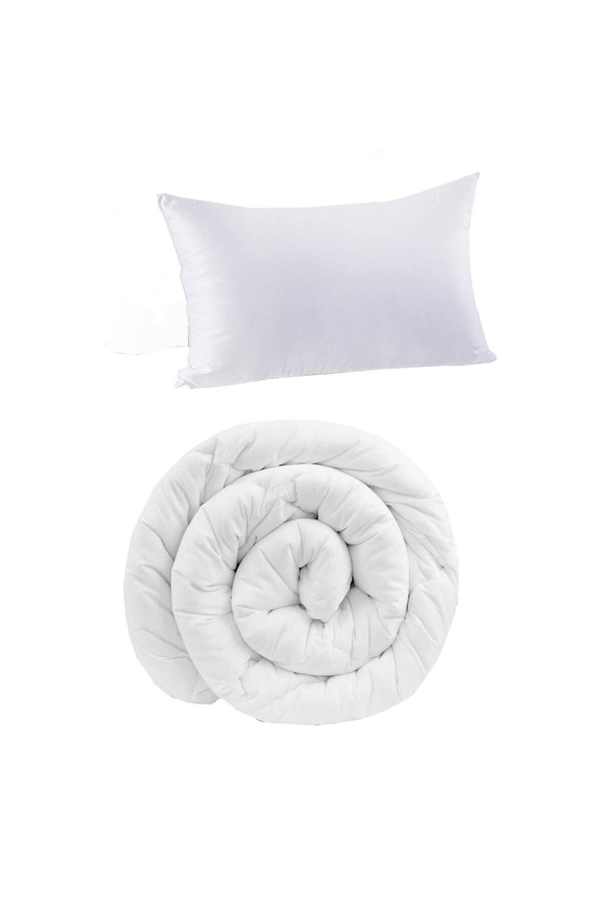 Doğal Pamuk El Sırıması Tek Kişilik Sırıtma Pamuk Yorgan + 1 Adet Pamuk Yastık