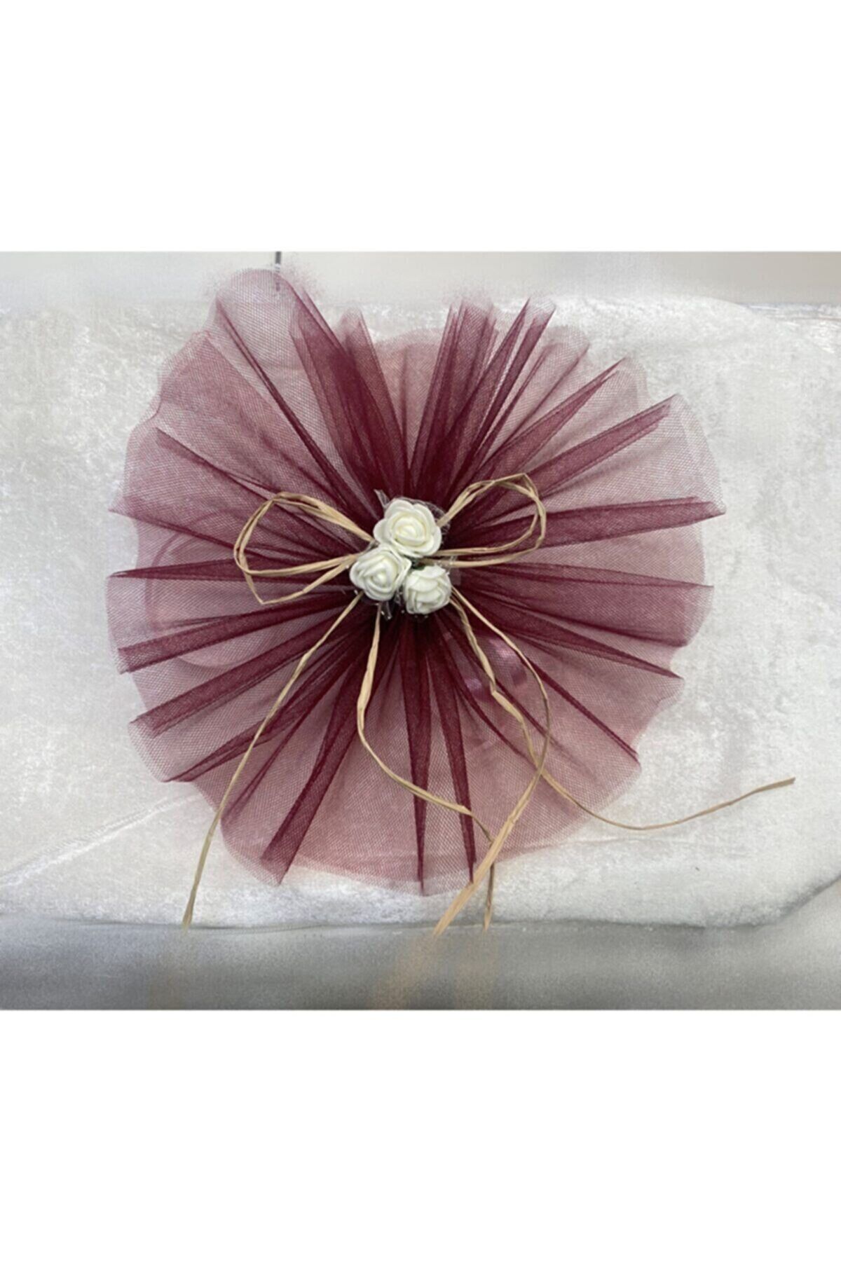 Hobi Bohça Süsü Konvoy Süsü Çeyiz Valiz Süsü 5 Adet Bordo