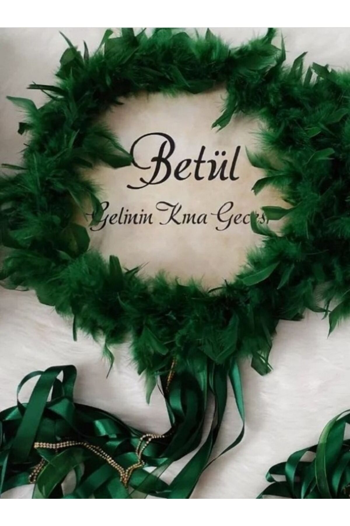 Isme Özel Deri Tef Kına Tefi Otrişli Süslenmiş Gelin Tefi 30 Cm Vurmalı Çalgı Müzik Aleti Def