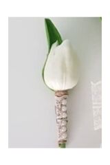 Gelin Çiçeği Gelin Buketi Lale Buketi Ve Damat Yaka Çiçeği