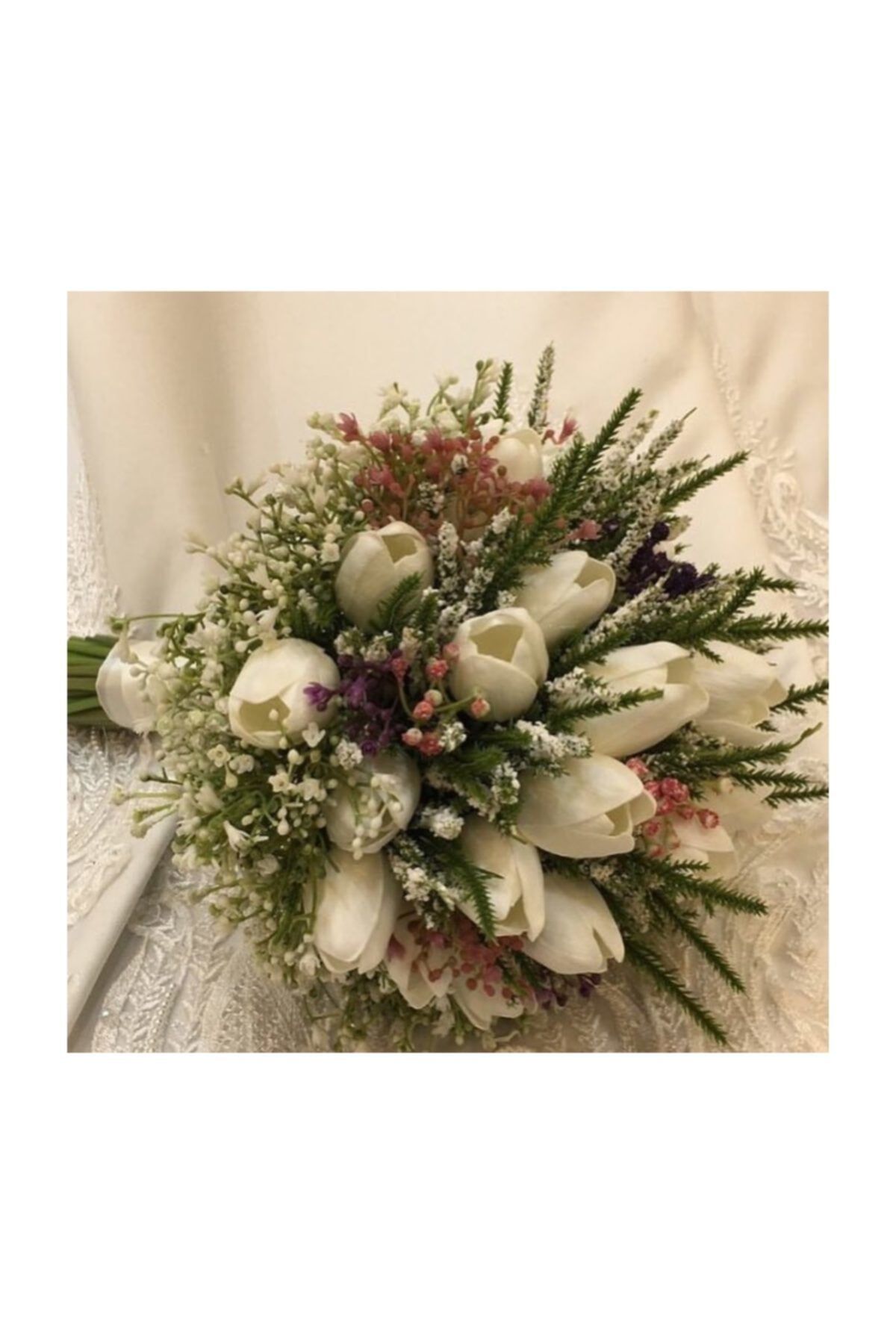 Gelin Buketi Islak Lale Gelin Eli Çiçeği Düğün Söz Ve Nişan