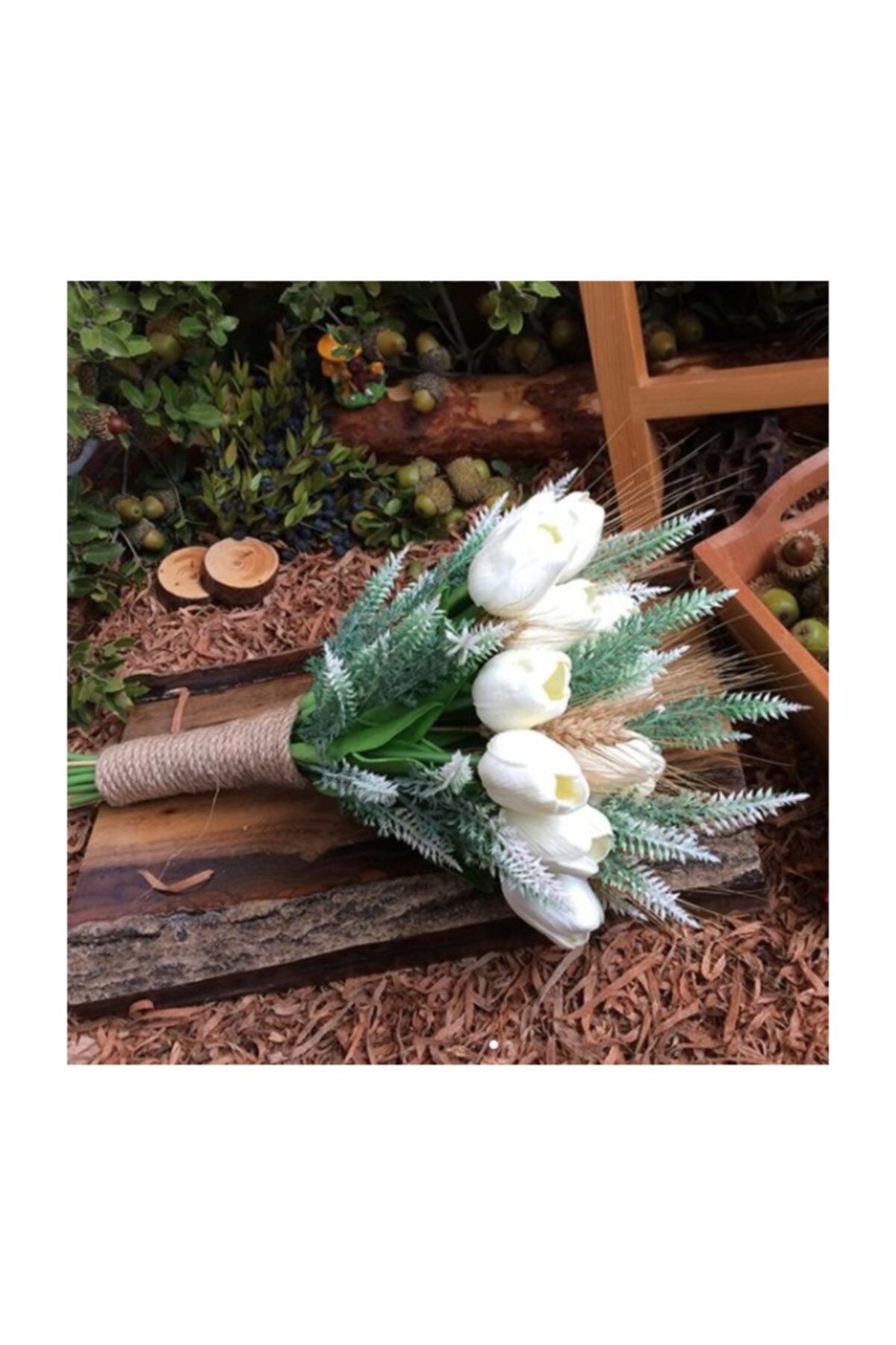 Gelin Çiçeği Gelin Buketi Lale Buketi Islak Lale Gelin Çiçeği