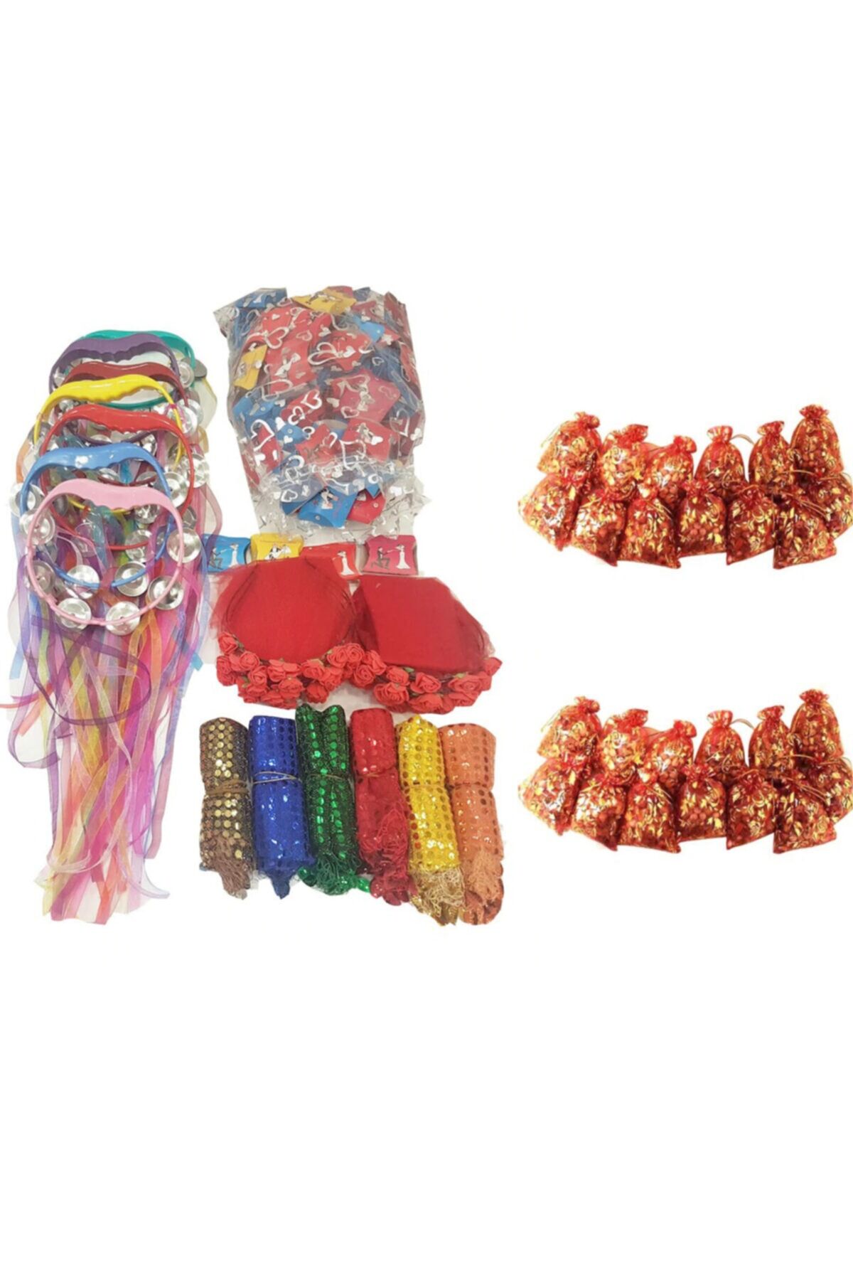 Kına Gecesi Kına Malzemeleri Kına Seti 550 Parça Parti Malzemesi