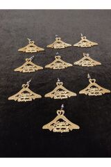 Pleksi Gelin Bohçası Yazısı Bohça Süsü 5 Adet