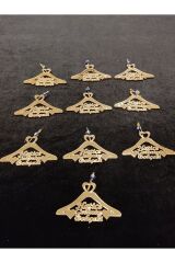 Pleksi Gelin Bohçası Yazısı Bohça Süsü 5 Adet