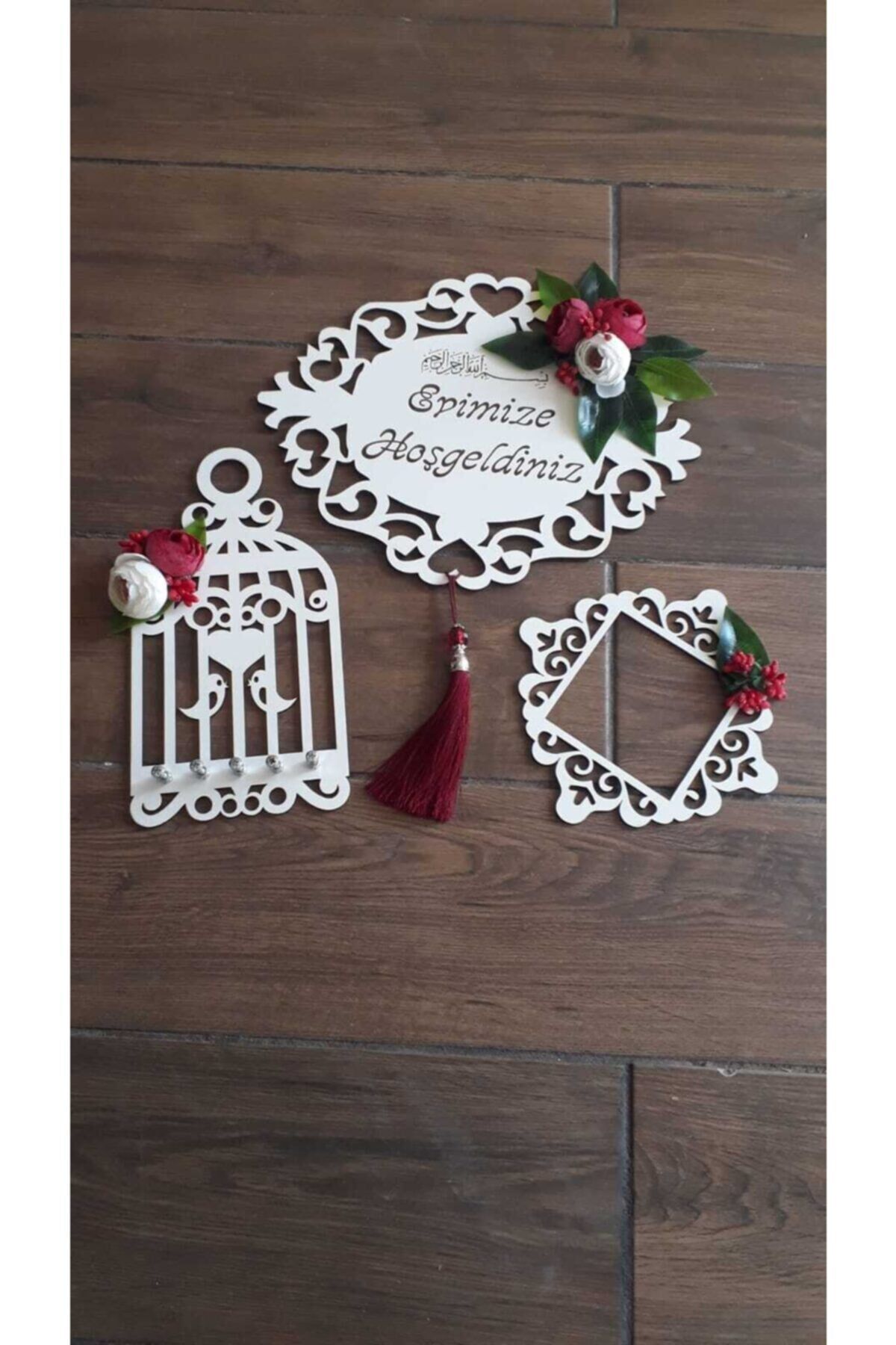 3 Lü Set Kapı Süsü