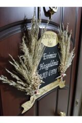 Ahşap Pleksi Süslü Kapı Süsü Duvar Süsü Duvar Aksesuarı