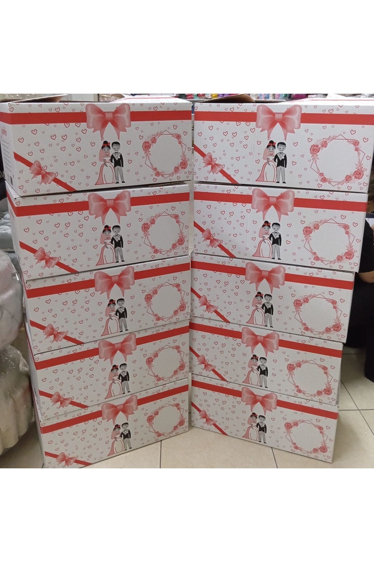 Çeyiz Kolisi 10 Adet Çeyiz Kolim 58x40x30