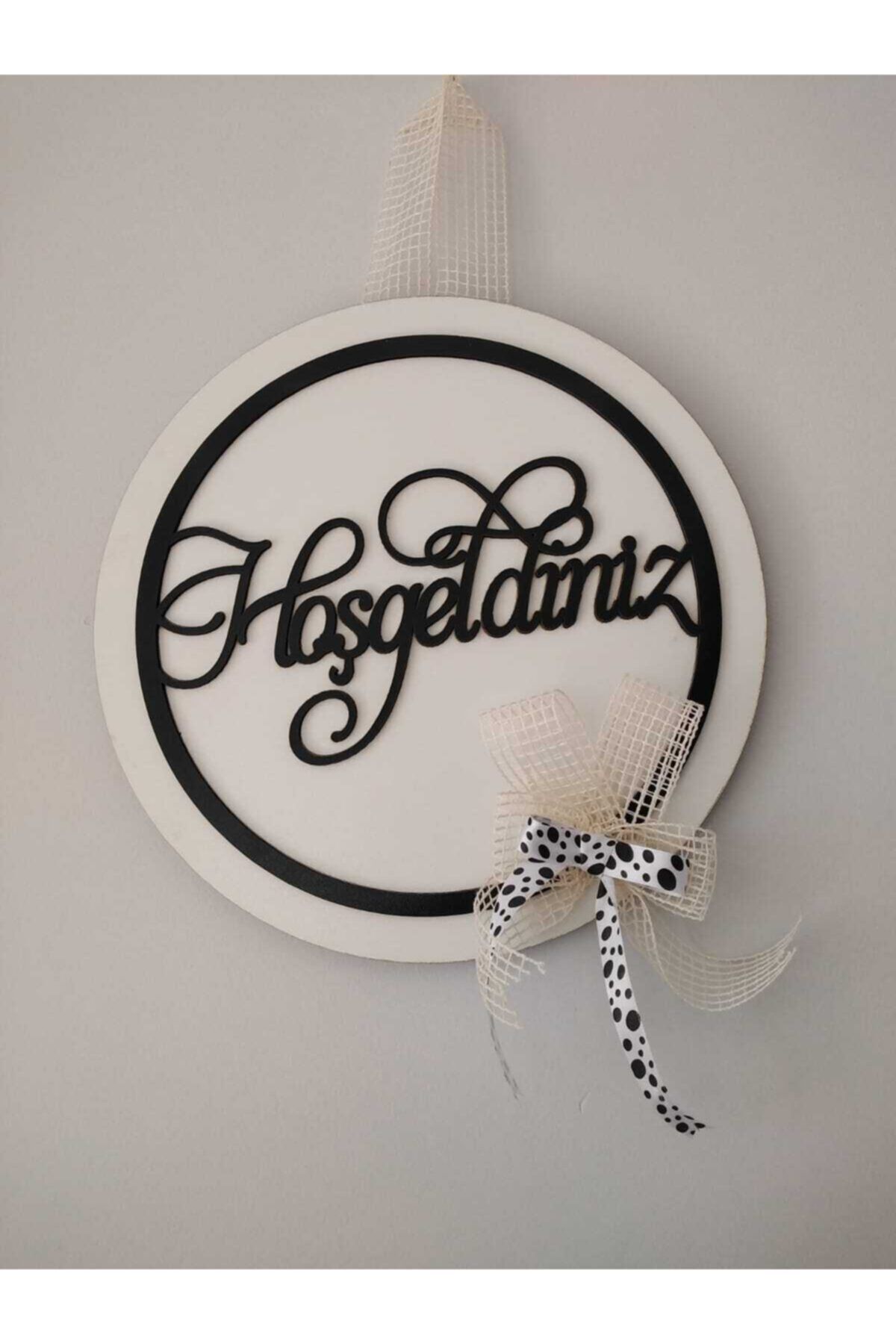 Dekoratif Ahşap Kapı Süsü