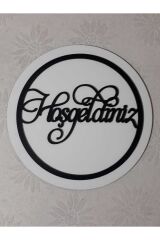 Dekoratif Ahşap Kapı Süsü