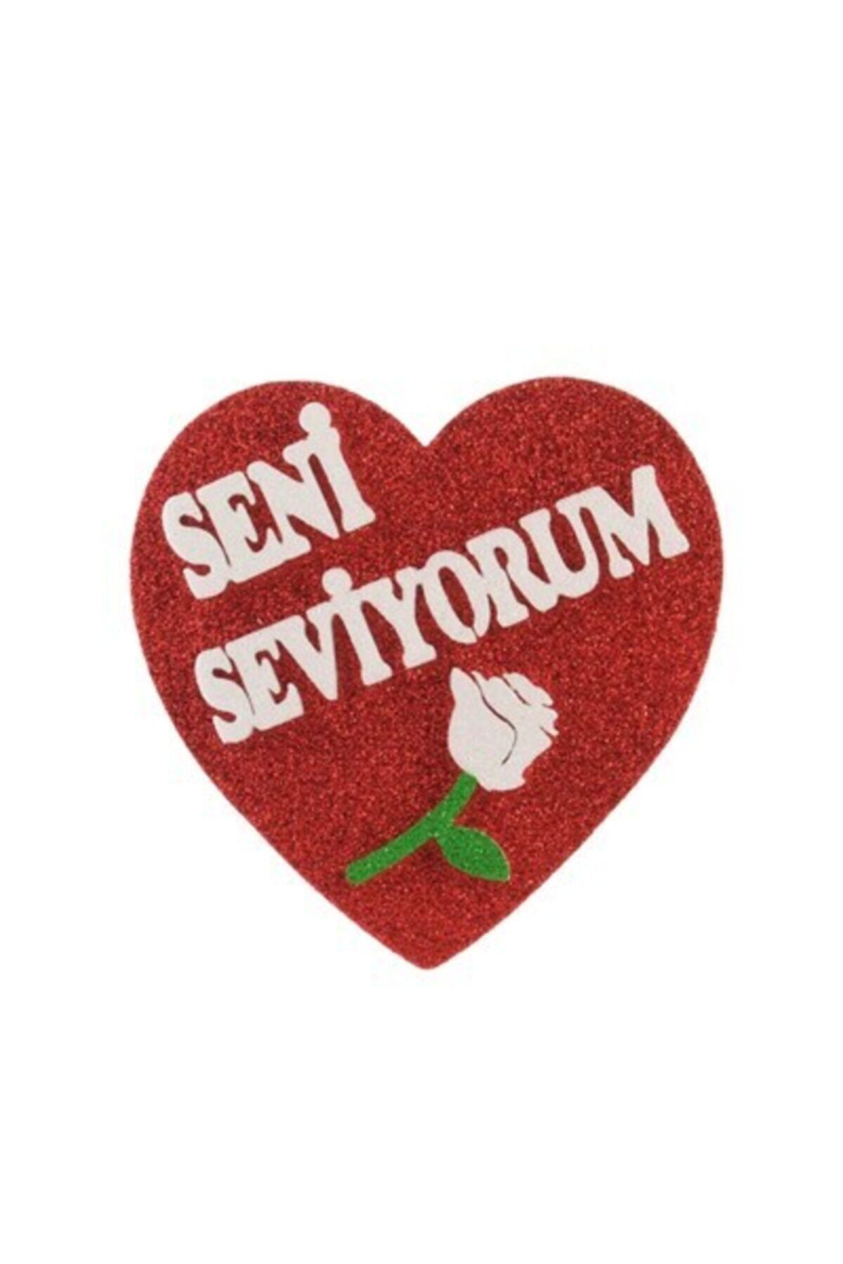 Seni Seviyorum Strafor Kapı Süsü