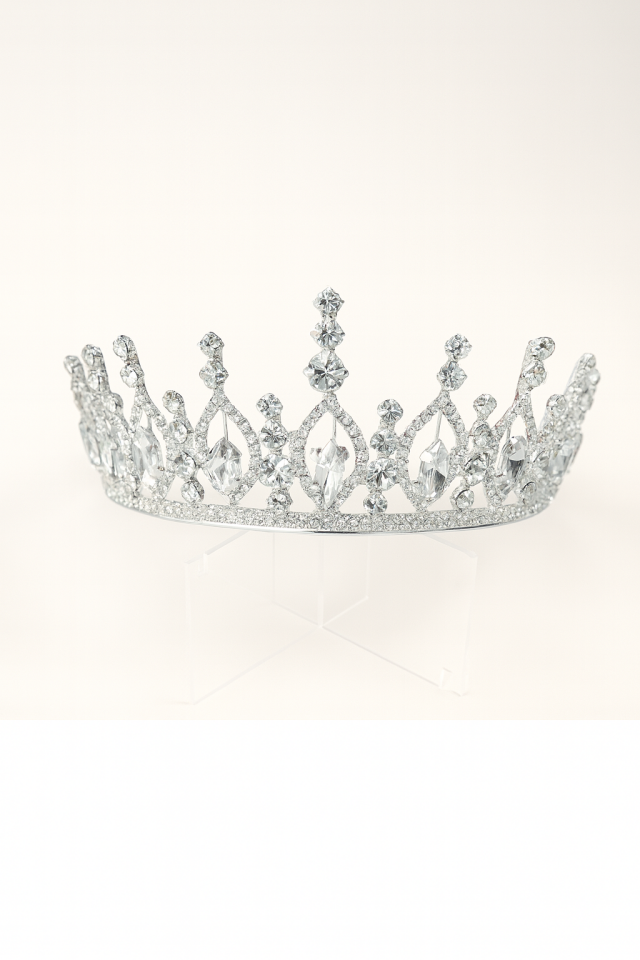 Paris Model Gelin Kına Tacı Nikah Tacı Düğün Tacı Söz Nişan Tacı Gelinlik Aksesuarı