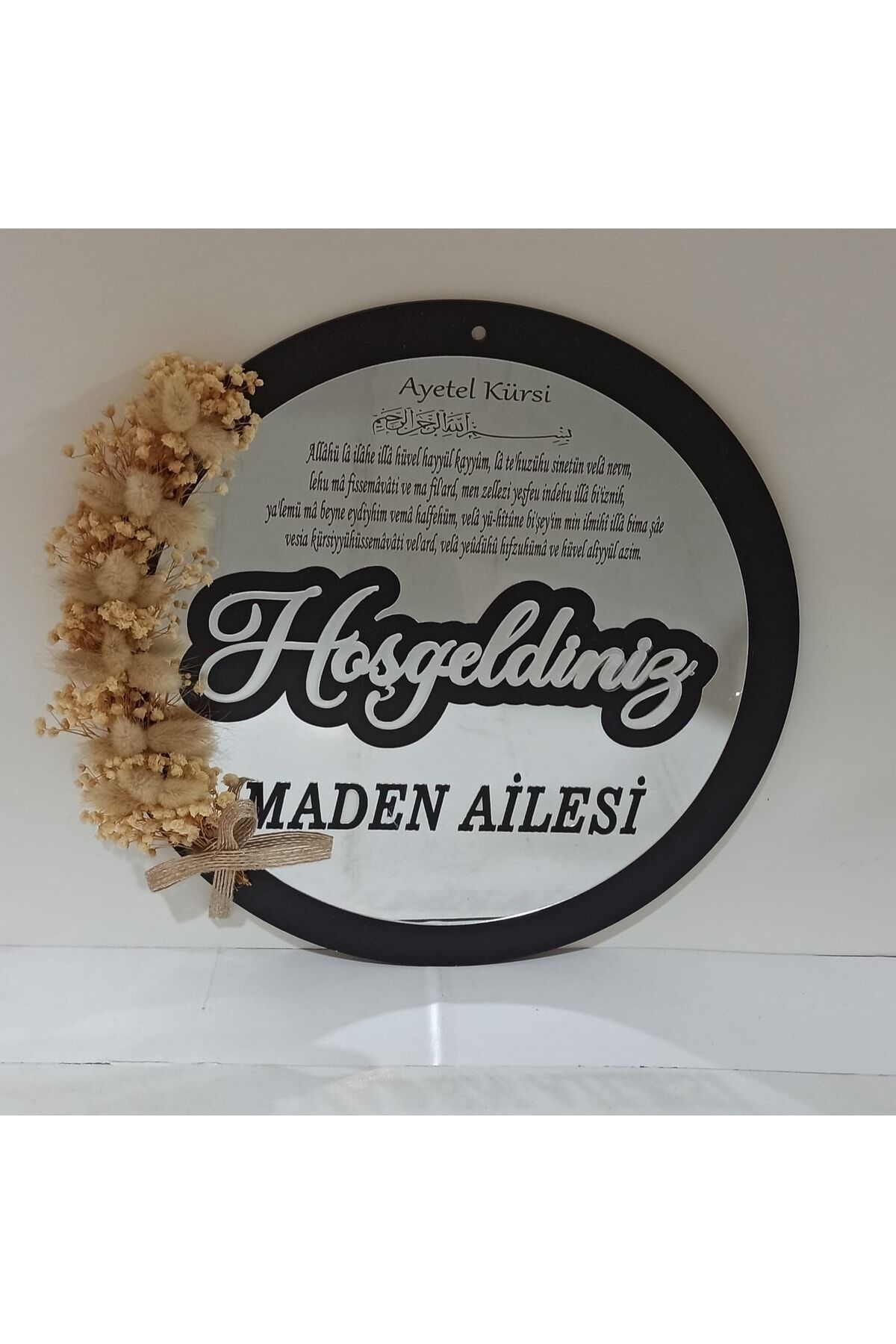 Kişiye Özel Isimli Pleksi Mdf Kapı Süsü Duvar Süsü Kapı Giriş Süsü