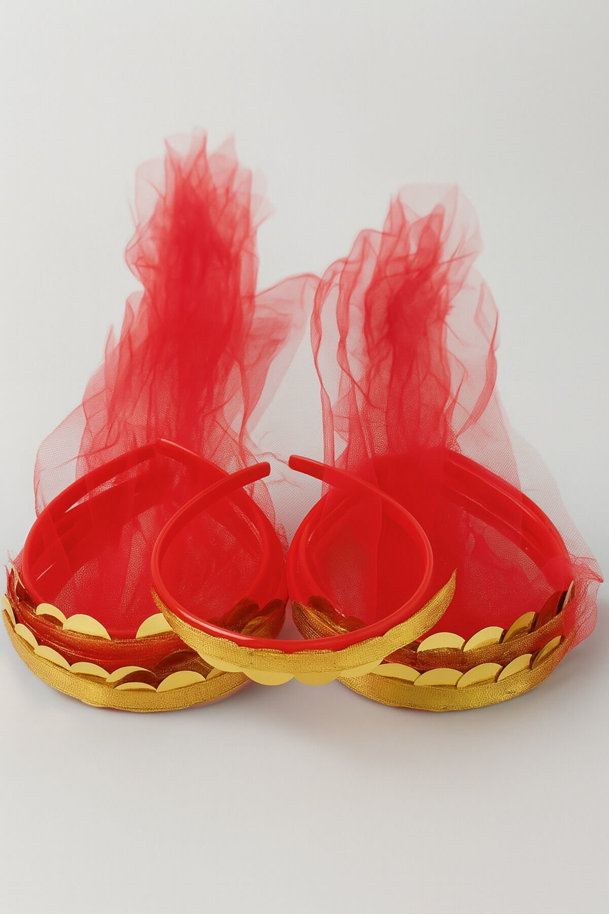 Kına Gecesi Nedime Tacı 10 Adet Kına Malzemeleri Paralı Taç