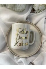 İsme Özel Fincan Kişeye Özel Damat Kahvesi Fincanı