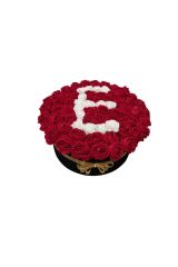 Büyük Boy Kutuda Solmayan Yapay Kadife Kırmızı Güller Sevgili Buketi Kız Isteme Buketi