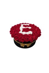 Büyük Boy Kutuda Solmayan Yapay Kadife Kırmızı Güller Sevgili Buketi Kız Isteme Buketi