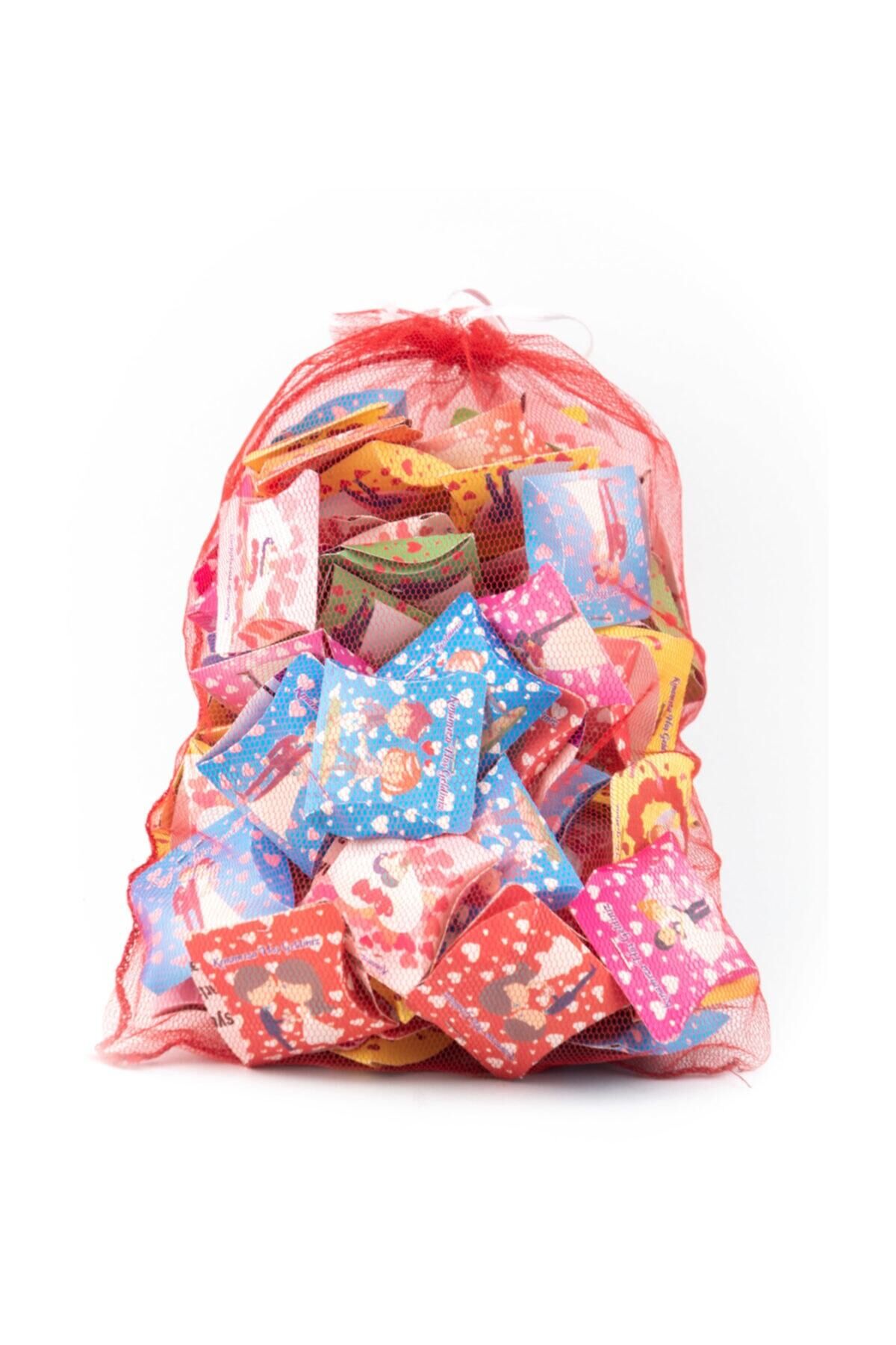 Kına Gecesi Renkli Gelin Damat Kutulu 100'lü Kına