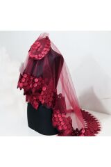 Son Trend Damla Model Incili Gelin Duvak Kuşak Eldiven Seti, Kına Malzemesi