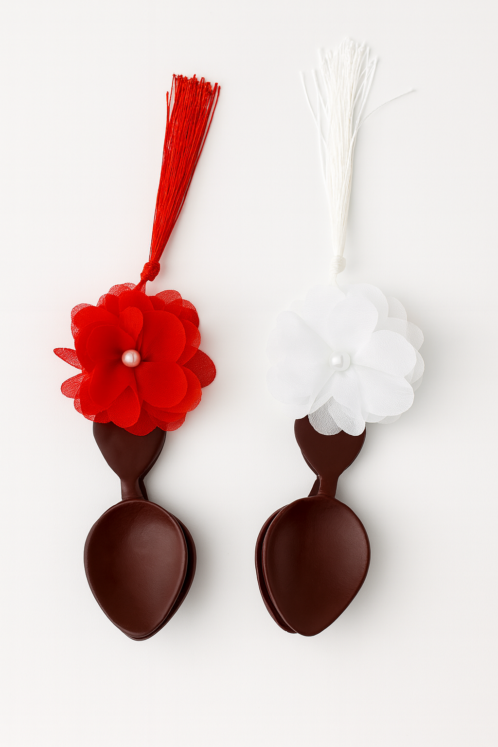 Gelin Oyun Kaşıkları Süslü Oyun Kaşığı Ahşap Oyun Kaşığı 2 çift