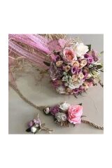 Gelin Buketi Şakayık Gelin Eli Çiçeği Düğün Söz Ve Nişan Çiçeği Renkli