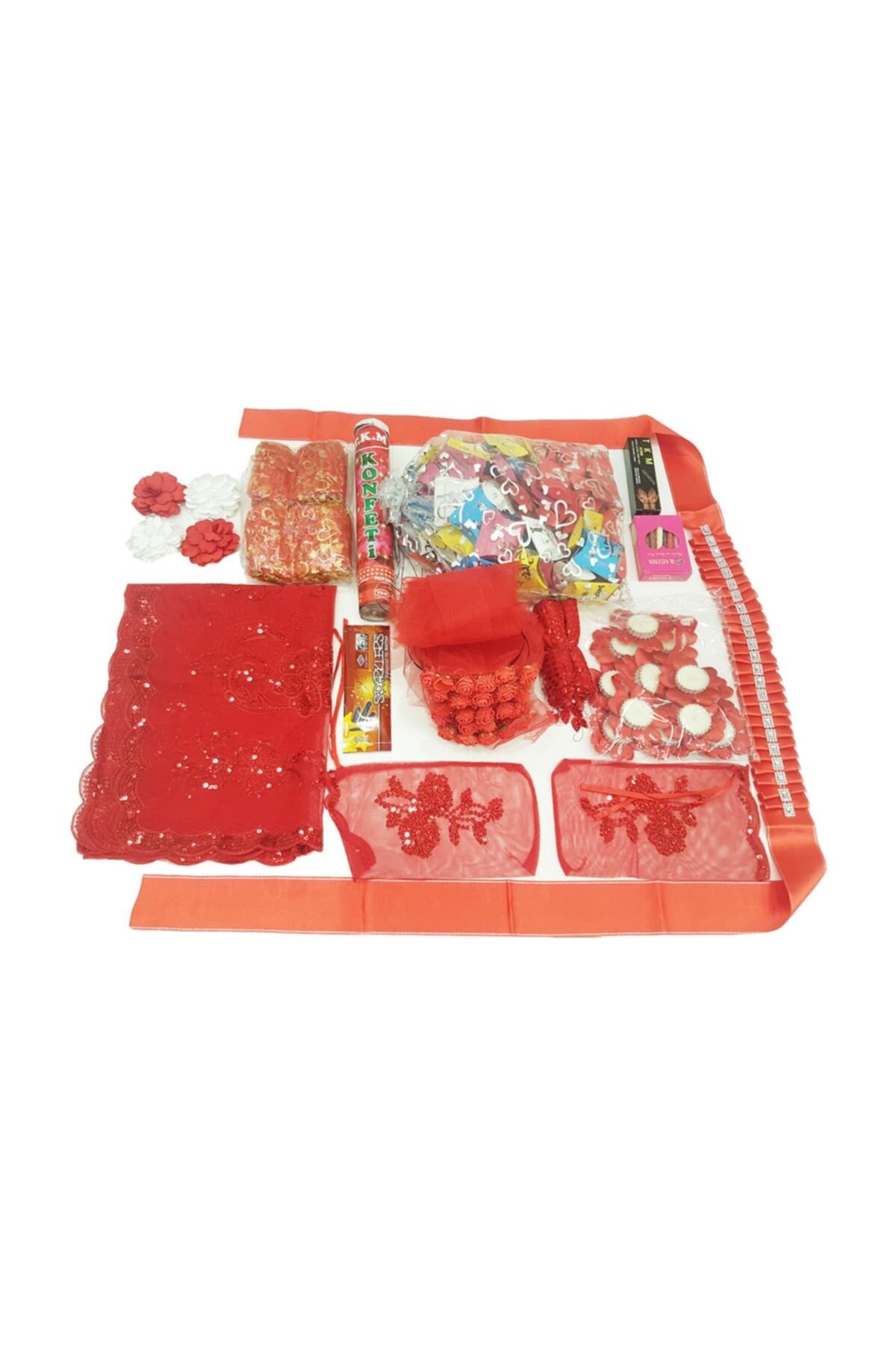 Kına Gecesi Kına Malzemesi 399 Parça Ful Kına Seti