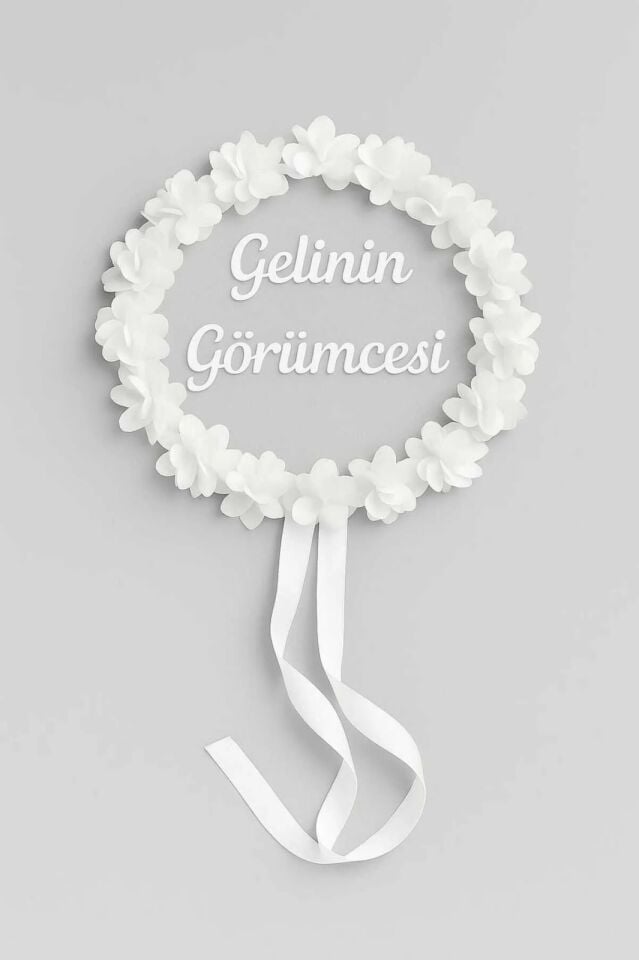Gelinin Görümcesine Özel Kına Tefi Kına Malzemeleri Def vurmalı tef Zilli Tef Çıngırak Beyaz