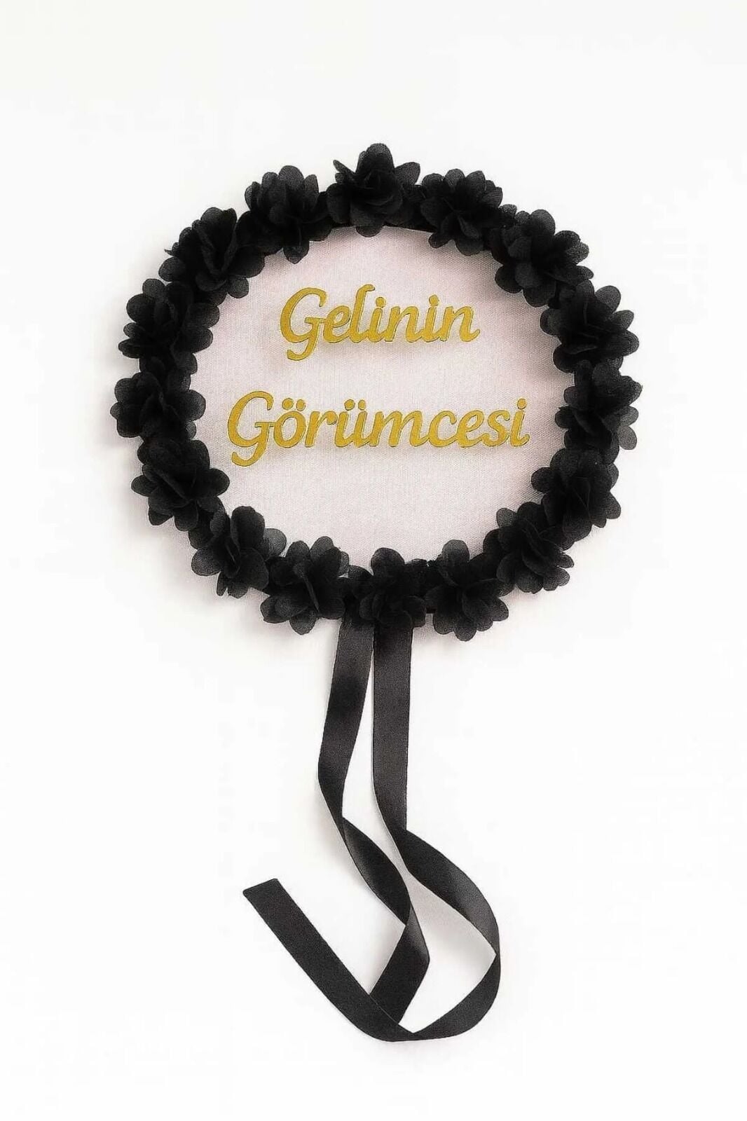 Gelinin Görümcesine Özel Kına Tefi Kına Malzemeleri Def vurmalı tef Zilli Tef Çıngırak Siyah