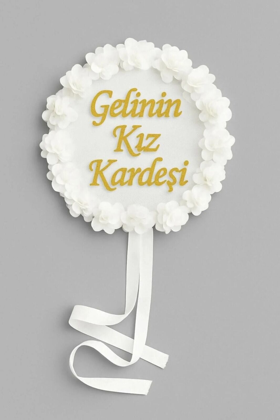 Gelinin Kızkardeşine Özel Kına Tefi Kına Malzemeleri Def vurmalı tef Zilli Tef Çıngırak Beyaz
