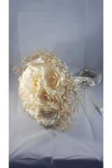 Gelin Buketi Gül Demeti Gelin Çiçeği Nişan Düğün Buketi