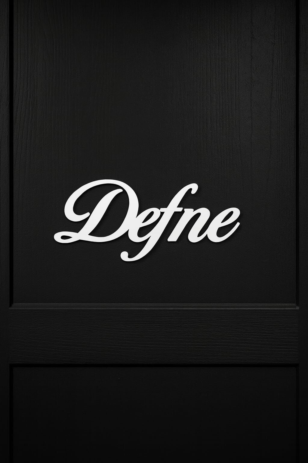 Kişiye Özel Ahşap Mdf Yazı İsim Dekor 24 Cm Uzunluğunda