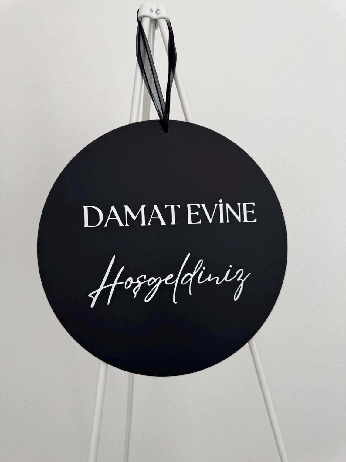 Damat Evine Hoşgeldiniz Kapı Süsü 28 Cm