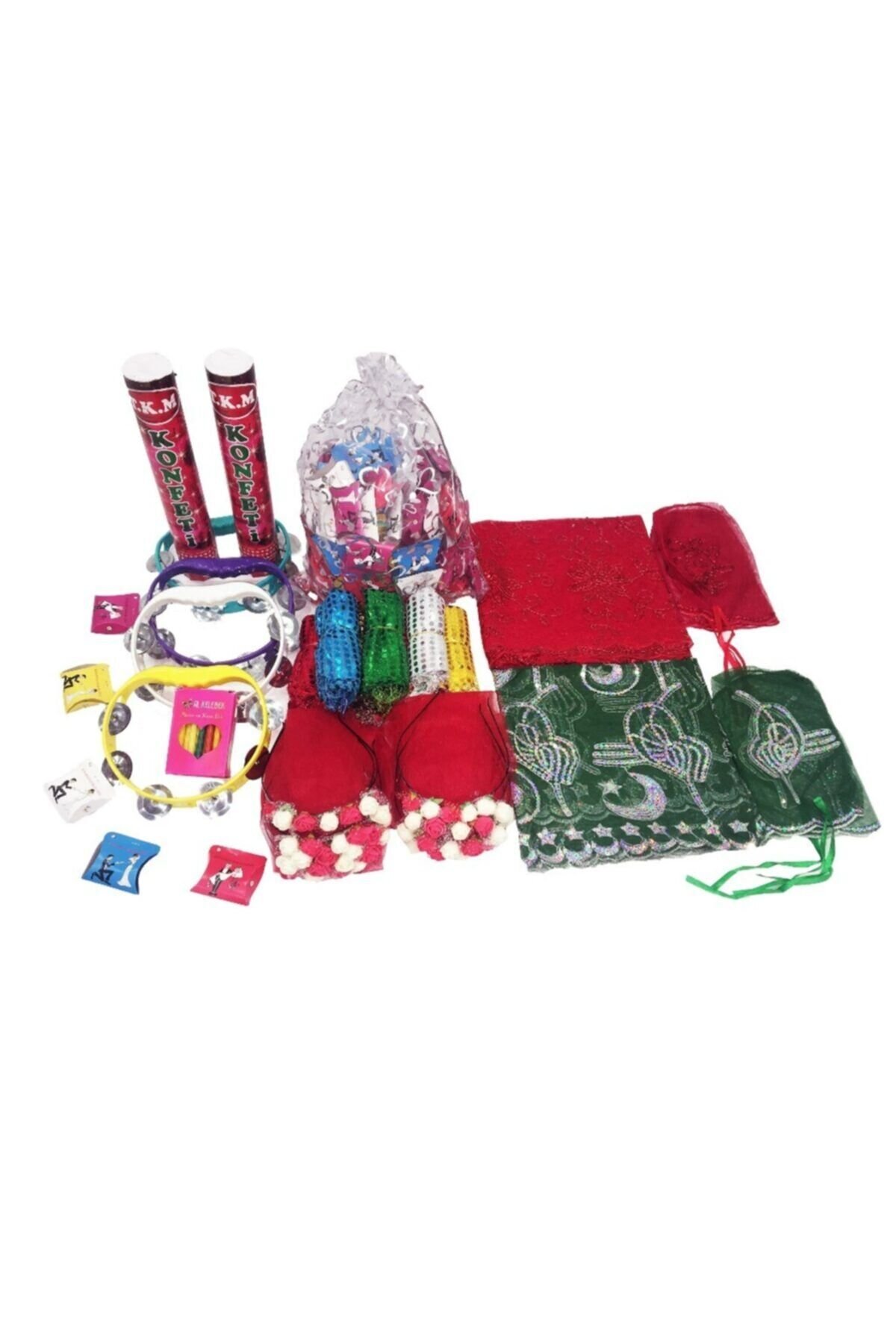 Kına Gecesi Kına Malzemeleri Kına Seti 416 Parça