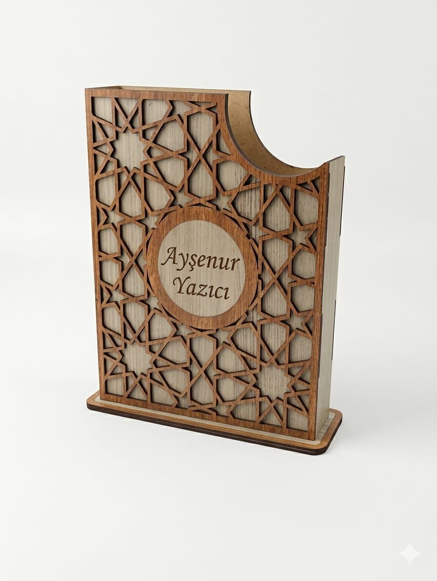 Kişiye Özel Kuran'ı Kerim Kılıfı Kur'an Kabı Çantası 17*25 Ölçüde