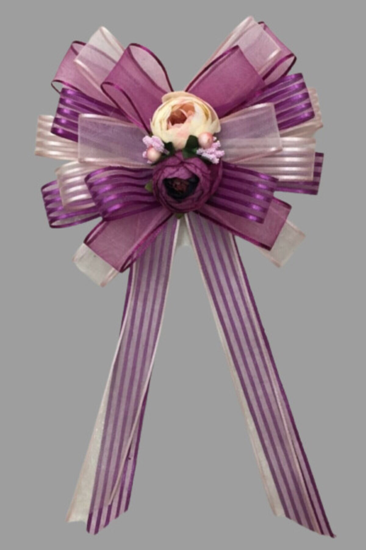 Hobi Çiçekli Bohça Süsü Çeyiz Süsü 10 Adet