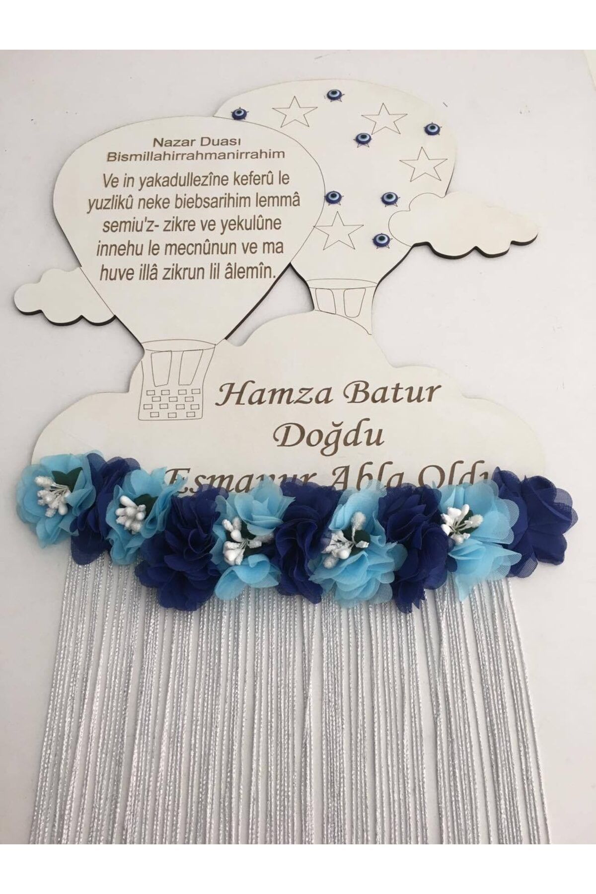 Hoşgeldin Bebeğim Özel Tasarım Kapı Süsü