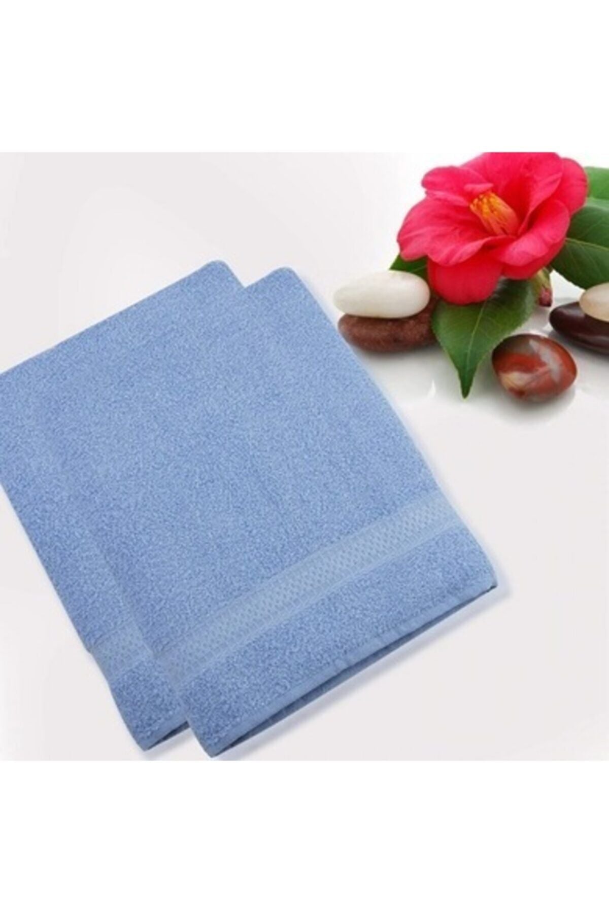Pamuklu 90*140 Banyo Havlusu 2 Adet Renk Pembe Nocolor-3F37333C
