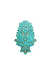 Ranır Keçe Runner Ranır 33*100 Cm M02 Suyeşili