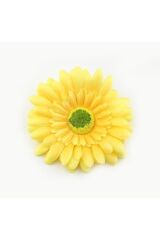 Sarı  Papatya Modeli Sapsız 20'li  Yapay Çiçek