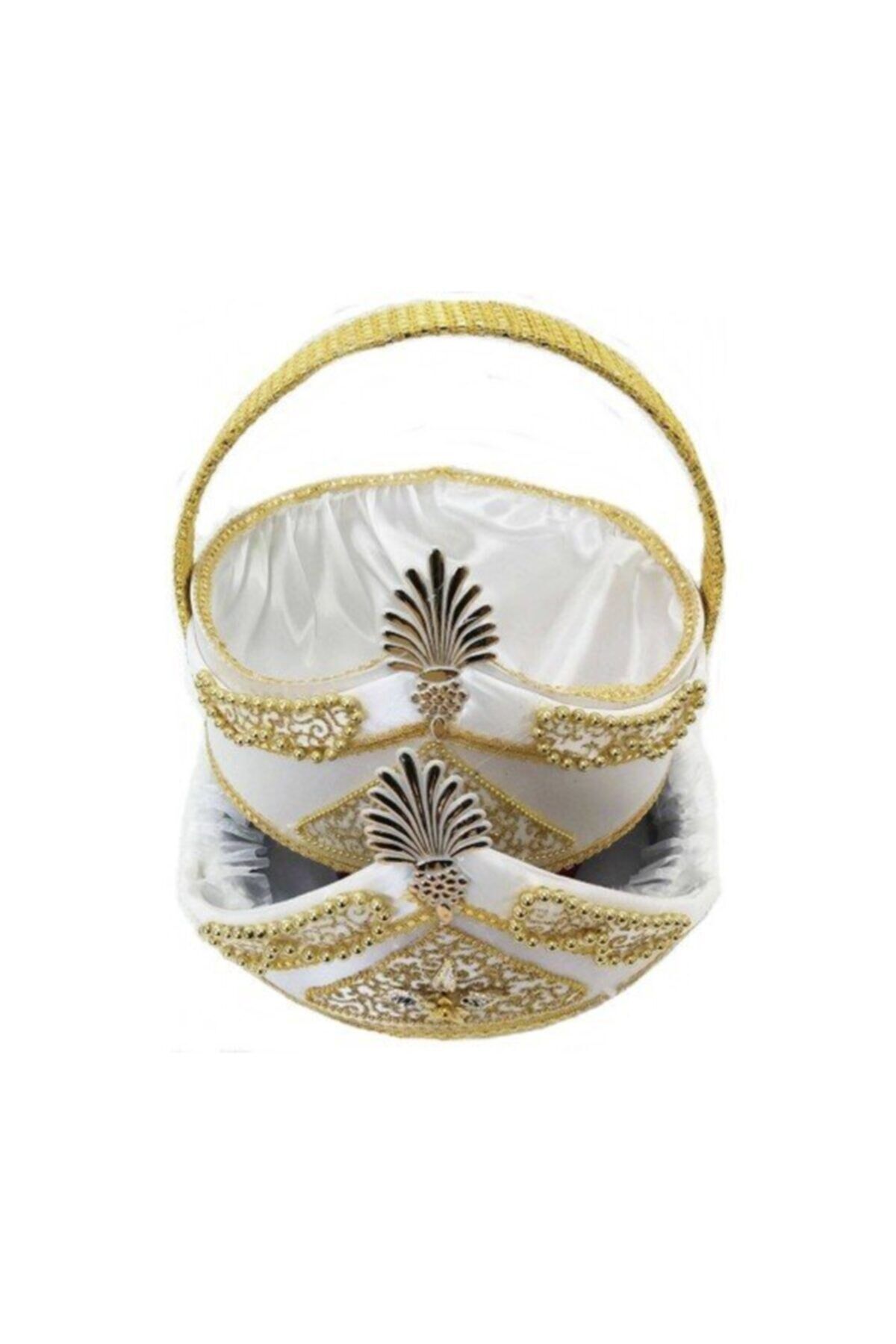 Sünnet Kınası Sepeti Ve Tepsisi Altın